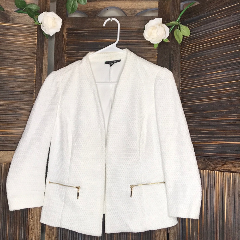 White Alfani Blazer